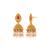 Southern Charisma Heavily Embellished Jhumka Earrings