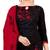 Black Glaze Cotton Embroidery Work Dress Material Having Work Dupatta