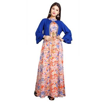 Multicolor printed rayon kurti 1
