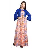 Multicolor printed rayon kurti