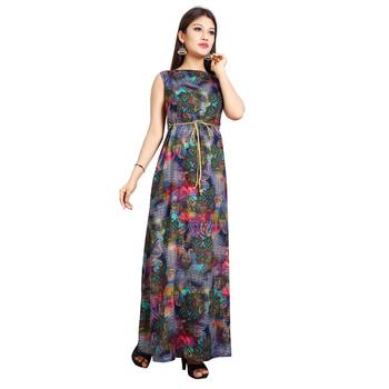 Multicolor printed rayon kurti 3