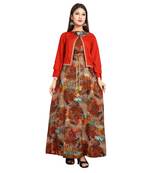 Multicolor printed rayon kurti