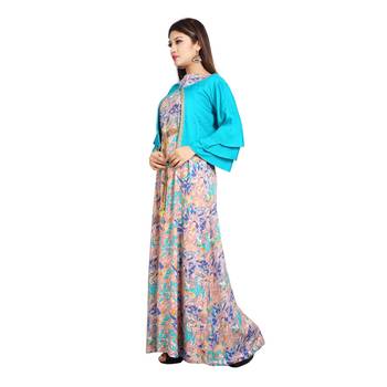 Multicolor printed rayon kurti 3