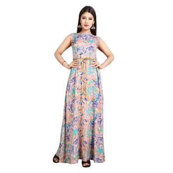 Multicolor printed rayon kurti 4