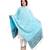 Firozi and Multicolour Viscose Shawl (70X200 cm)