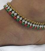 Multicolor anklets