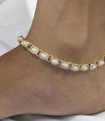 White anklets