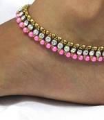 Pink anklets