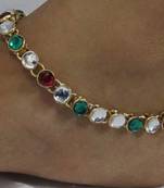 Multicolor anklets