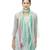 Multicolour Striped Cotton Viscose Stole(50 x200 cm)