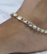 White anklets