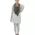 black grey self design Viscose Women Stole (75 x 180 cm)