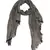 black grey self design Viscose Women Stole (75 x 180 cm)