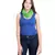 Parrot Green Solid Viscose Fringes Stole (70X200) cm