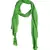 Parrot Green Solid Viscose Fringes Stole (70X200) cm