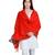 Red Viscose Jacquard Shawl (70X200 cm)