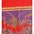 Red Viscose Jacquard Shawl (70X200 cm)