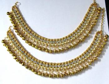 Gold anklets 1
