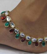 Multicolor anklets