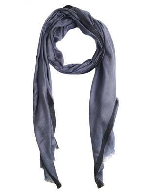 Grey/Black Modal Wool Stole (50X180 cm) 3
