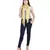 Yellow Modal Wool Stole (50X180 cm)
