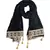 Black Velvet Shawl (65X200 cm)