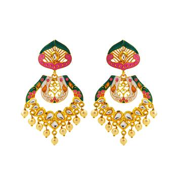 Multicolor Pearl Earrings 1