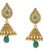 Antique Kundan Stone Jhumka