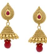 Antique Kundan Stone Jhumka