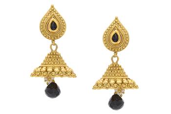 Antique Kundan Stone Jhumka 1