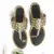 Mystic Black Gold Filigree Kolapuri