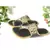 Mystic Black Gold Filigree Kolapuri