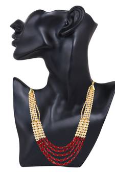 Red necklaces