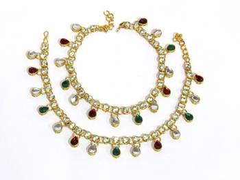 Multicolor anklets 1