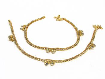 Gold anklets 1