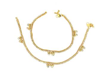 Gold anklets 2