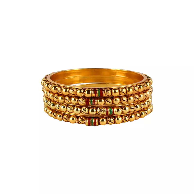 Gold bangles