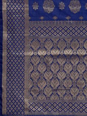 Beige Silk blend Jacquard Work Unstitched Dress Material For Women's 4