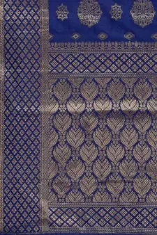 Beige Silk blend Jacquard Work Unstitched Dress Material For Women's