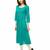 Green plain cotton kurti