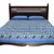 Blue Sanganeri Cotton Printed Double Bed Size Bedsheet