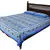 Blue Sanganeri Cotton Printed Double Bed Size Bedsheet
