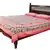 Multicolor Sanganeri Cotton Printed Double Bed Size Bedsheet