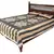 Black Sanganeri Cotton Printed Double Bed Size Bedsheet