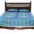 Blue Sanganeri Cotton Printed Double Bed Size Bedsheet