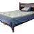 Beige Sanganeri Cotton Printed Double Bed Size Bedsheet