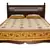 Beige Sanganeri Cotton Printed Double Bed Size Bedsheet