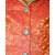 Peach Jacquard peplum Jacket and Lehnga Set