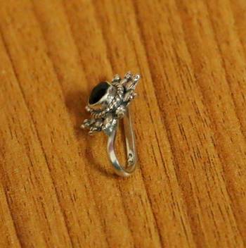 Black Onyx Nose Ring 2