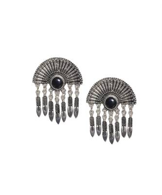 Silva Boho Fringe Earrings 1